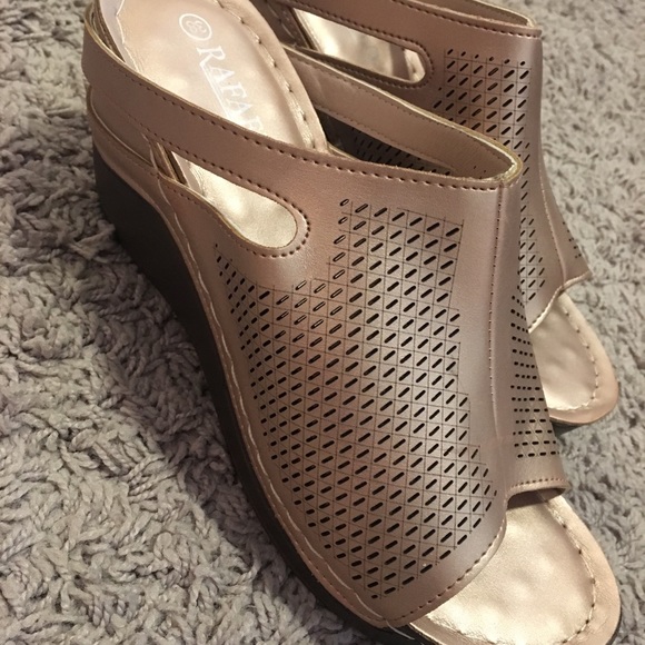 Rafaello Wedges Rose Gold - Picture 2 of 3